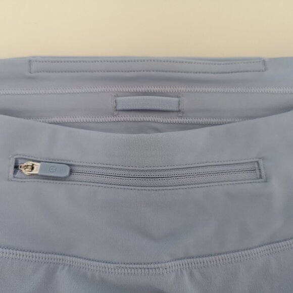 NWT LULULEMON BLEN Light Blue LTWT Speed Up Low Rise 2.5" Lined Shorts 8 - Picture 5 of 8